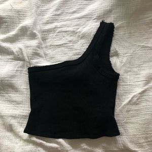 One Shoulder Tank Top